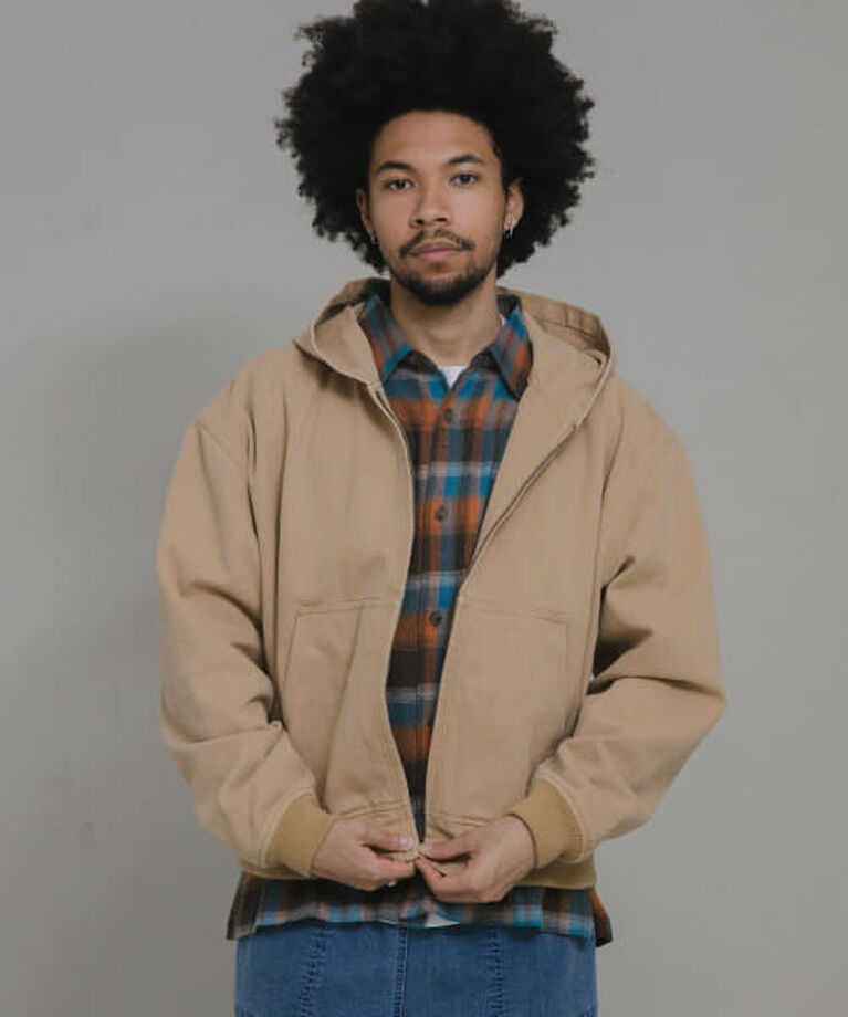 Sonny Label 「Sonny Label ダックフーデッドショートブルゾン」|ブルゾン・スタジャン|