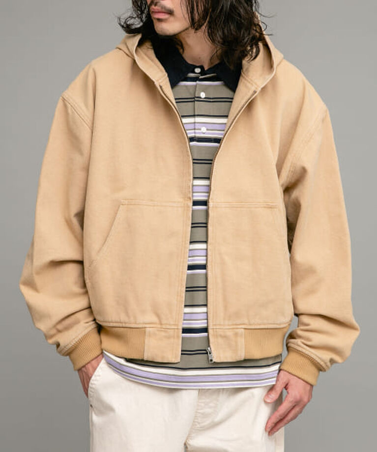 Sonny Label 「Sonny Label ダックフーデッドショートブルゾン」|ブルゾン・スタジャン|