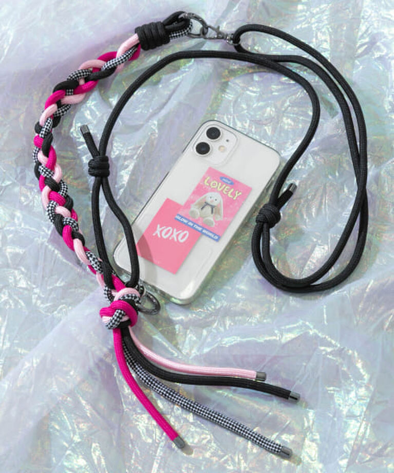SMELLY「SMELLY my Choeae color shoulder」|モバイルケース|BLK