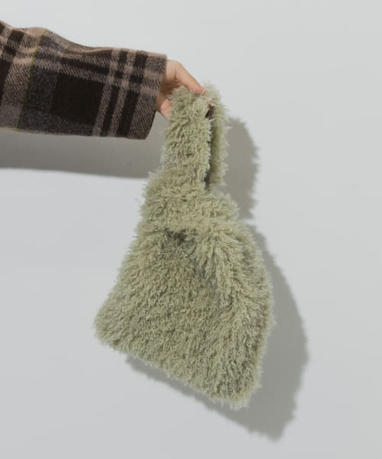 SMELLY「SMELLY シャギーボリュームバッグ」|ハンドバッグ|MNT