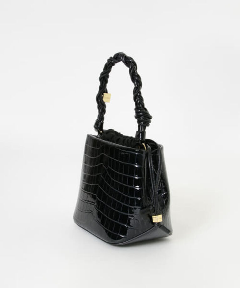 URBAN RESEARCH「UR GANNI　Bou Bucket  Patent Croco」|ショルダー・メッセンジャー|