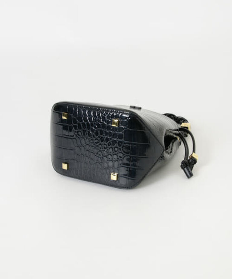 URBAN RESEARCH「UR GANNI　Bou Bucket  Patent Croco」|ショルダー・メッセンジャー|