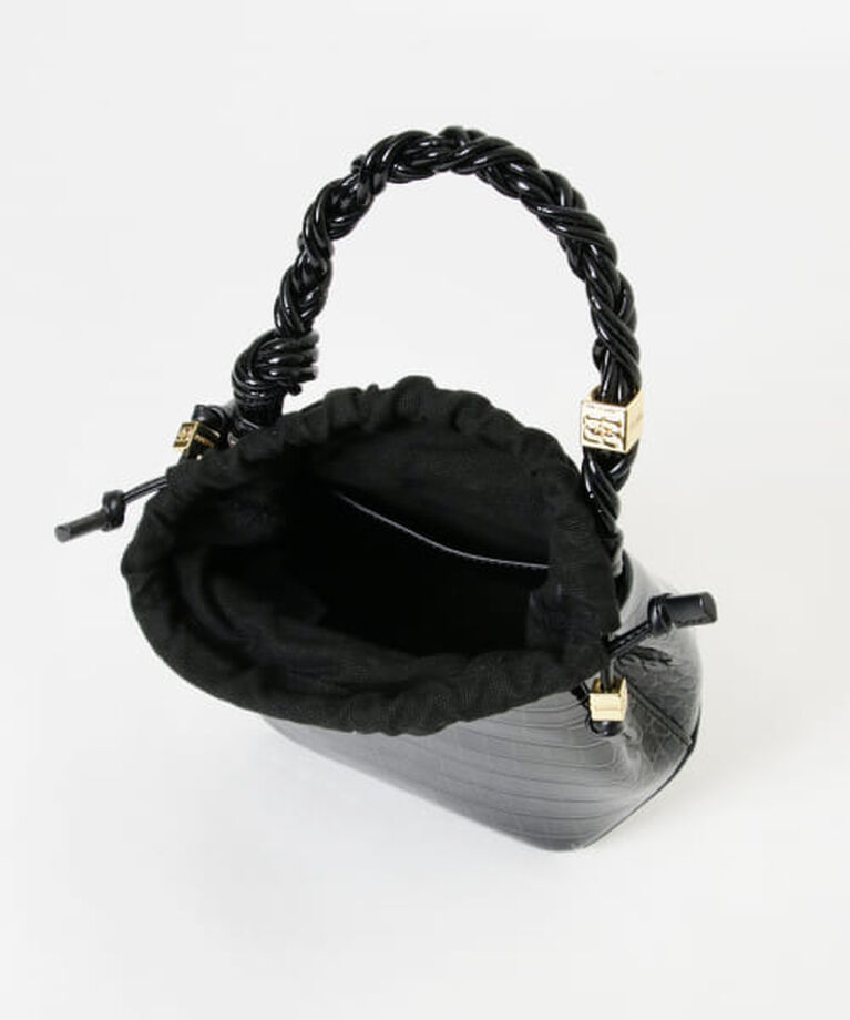 URBAN RESEARCH「UR GANNI　Bou Bucket  Patent Croco」|ショルダー・メッセンジャー|
