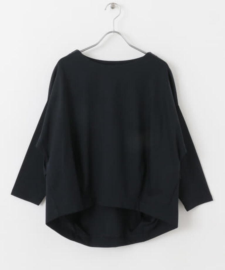 URBAN RESEARCH DOORS「DOORS コットンバックタック7分袖プルオーバー」|Tシャツ・カットソー|