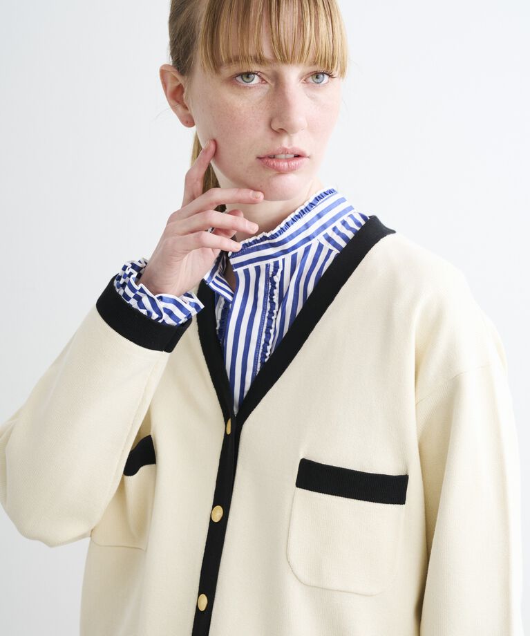 Traditional Weatherwear「ARKLEY KNIT V LONG」|ニット・セーター|