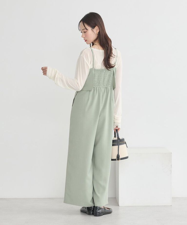 earth music&ecology「シャーリングスリーブシアープルオーバー」|Tシャツ・カットソー|