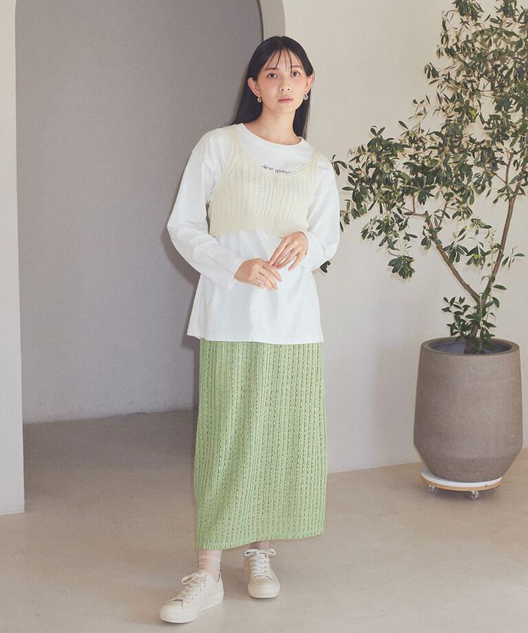 earth music&ecology「アソートグラフィックロンT」|Tシャツ・カットソー|