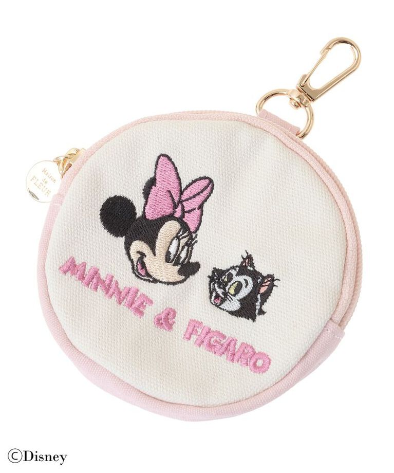 Maison de FLEUR「Minnie/Figaro/ポーチ付ショルダー」|トートバッグ|