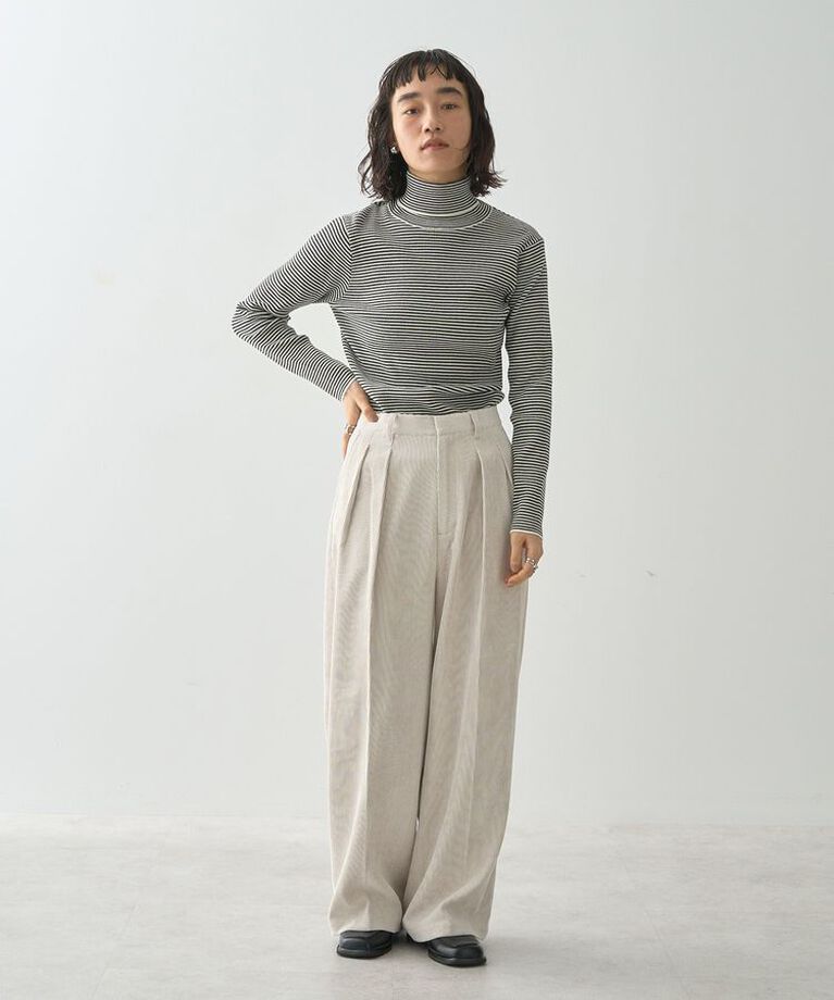 AMERICAN HOLIC「コーデュロイタックワイドパンツ」|その他|