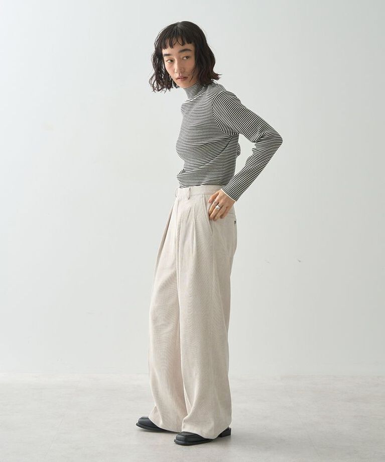 AMERICAN HOLIC「コーデュロイタックワイドパンツ」|その他|