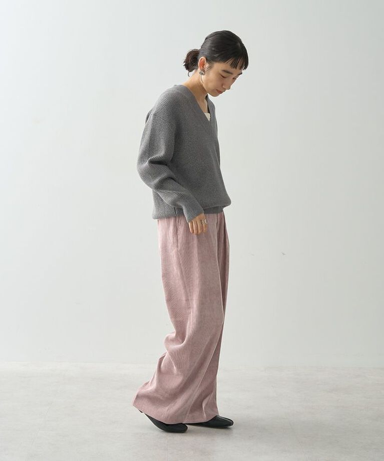 AMERICAN HOLIC「コーデュロイタックワイドパンツ」|その他|
