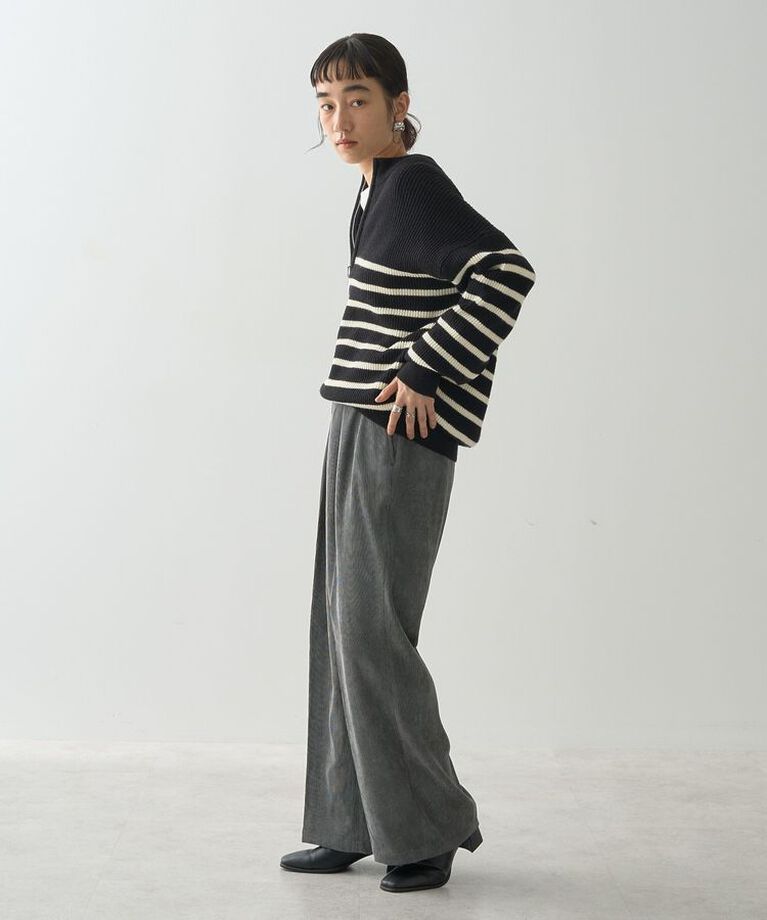 AMERICAN HOLIC「コーデュロイタックワイドパンツ」|その他|
