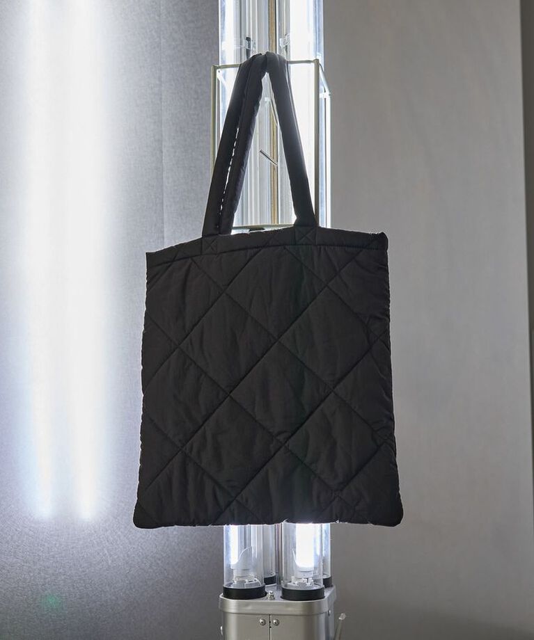 AMERICAN HOLIC「キルティングBAG」|トートバッグ|Black