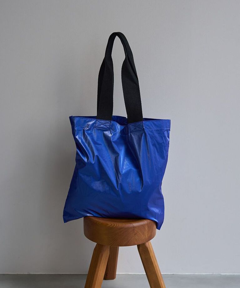 AMERICAN HOLIC「メタリックTOTEBAG」|トートバッグ|ブルー
