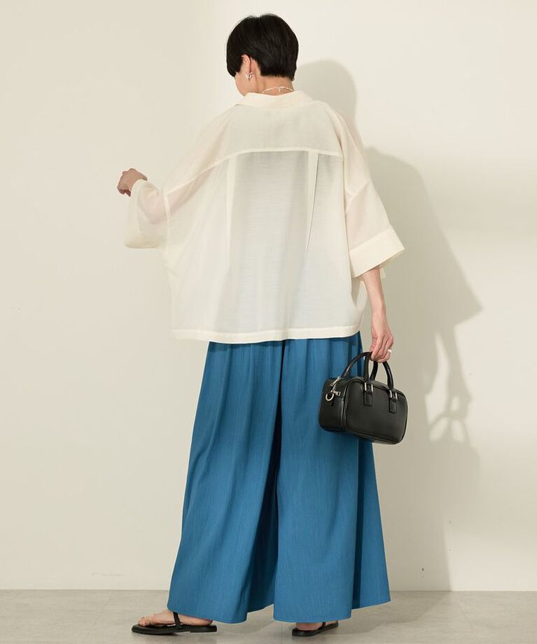 AMERICAN HOLIC「(選べる丈２サイズ)接触冷感ギャザースカーチョ【WEB限定カラー有り】」|その他|