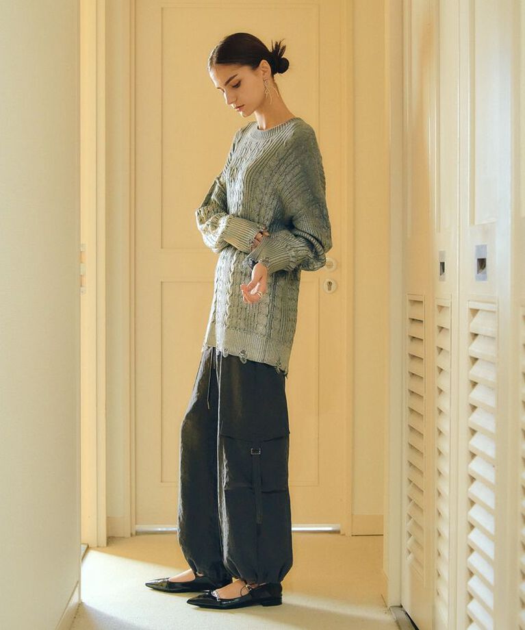 Editt by YECCA VECCA「パラシュートカーゴパンツ」|その他|