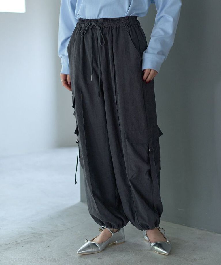 Editt by YECCA VECCA「パラシュートカーゴパンツ」|その他|