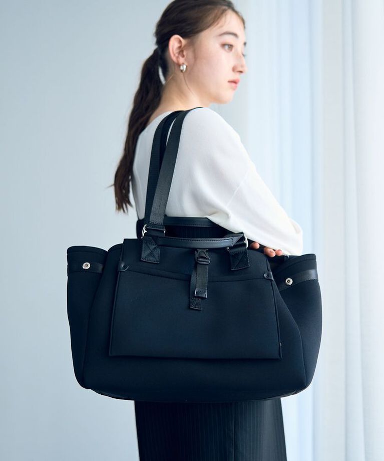 YECCA VECCA「【story】トートバッグ」|トートバッグ|Black