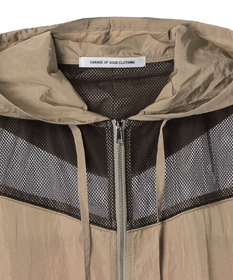GARAGE OF GOOD CLOTHING「メッシュ切替パーカーベスト」|ベスト・ジレ|