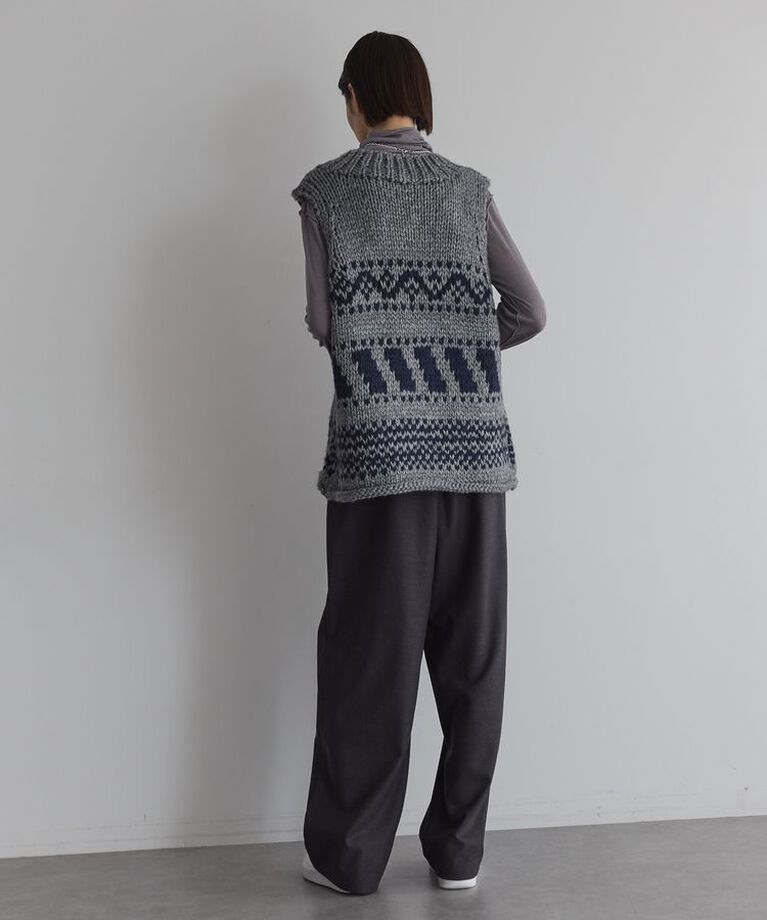 GARAGE OF GOOD CLOTHING「ウールライクワンタックワイドパンツ」|その他|
