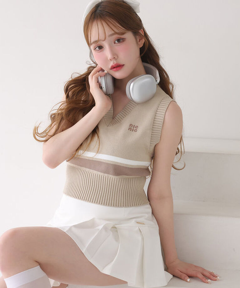  「プレート付きプリーツスカパン/S・Mサイズ展開」|その他|