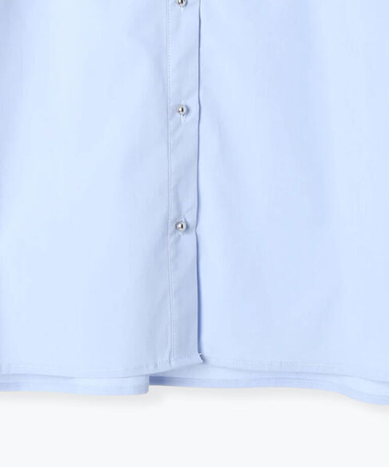Te chichi「メタルボタンスタンドフリルブラウス《2025spring catalog item》」|シャツ・ブラウス|