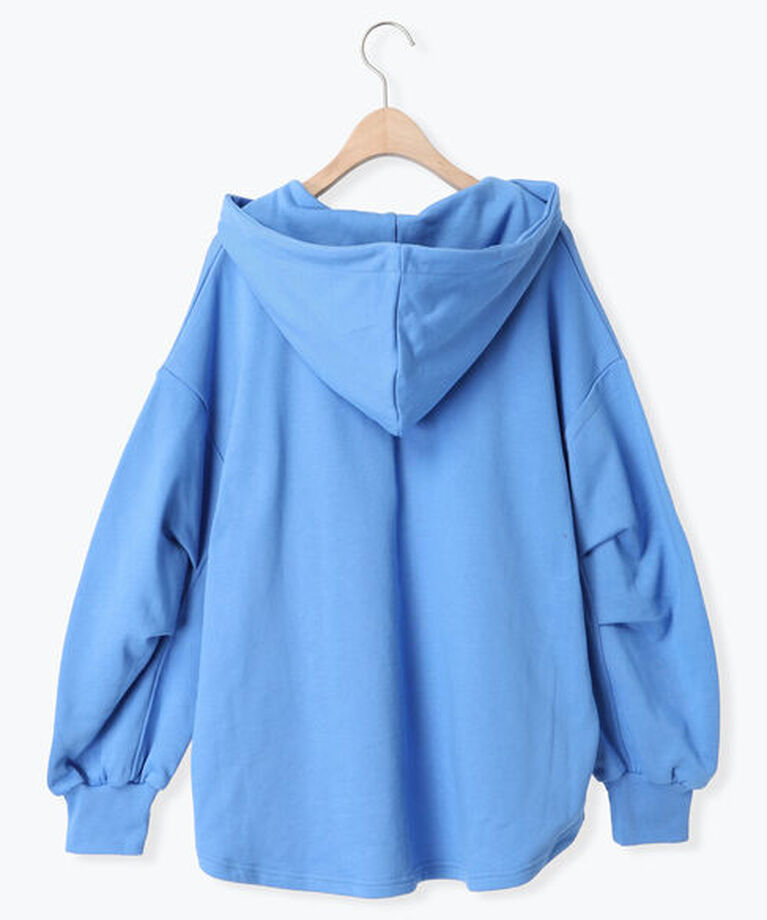 Samansa Mos2「袖タックスキッパーフーディー」|Tシャツ・カットソー|