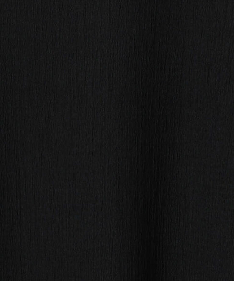 Samansa Mos2 blue「ふくれジャカードリブロンT」|Tシャツ・カットソー|