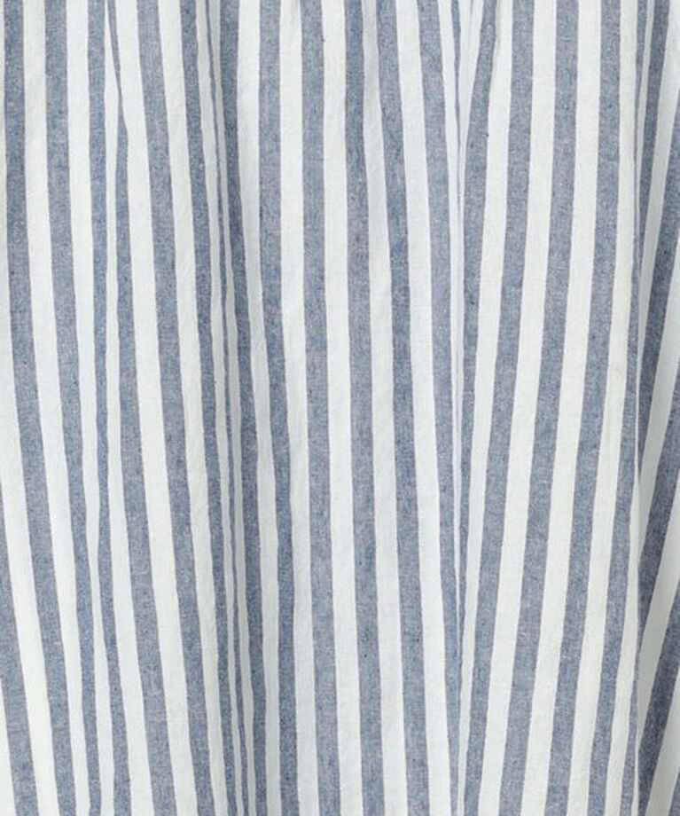 Samansa Mos2「【Cross×Linen】フリルカラーブラウス」|シャツ・ブラウス|