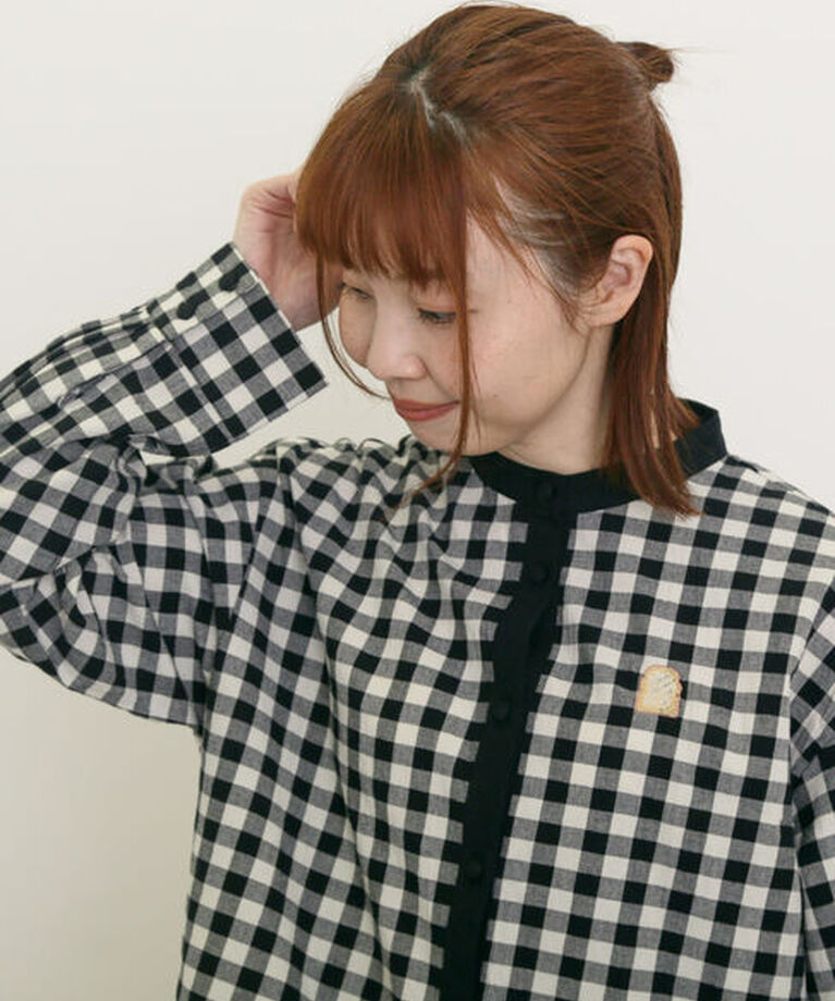 Samansa Mos2「【MAISON KAYSER】クレリック刺繍シャツ」|シャツ・ブラウス|
