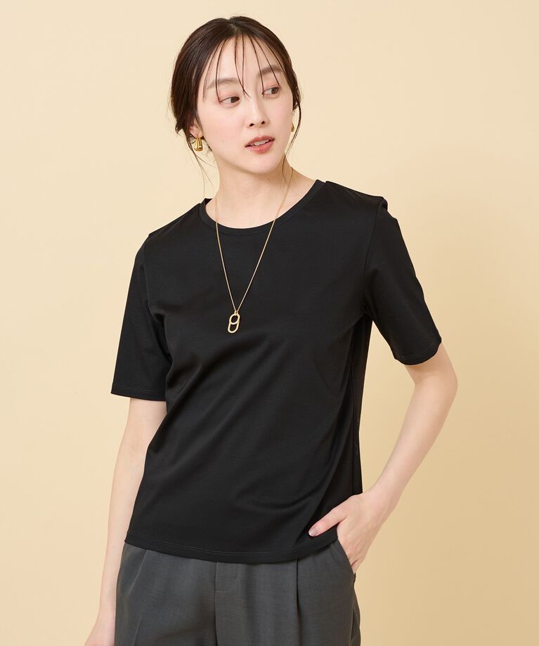 UNTITLED「【接触冷感／抗菌防臭／洗える】アイスクリアコットン インナーTシャツ」|Tシャツ・カットソー|