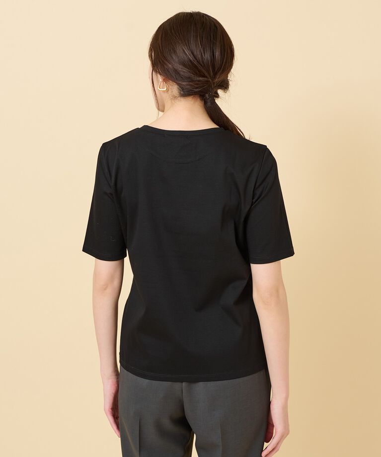UNTITLED「【接触冷感／抗菌防臭／洗える】アイスクリアコットン インナーTシャツ」|Tシャツ・カットソー|