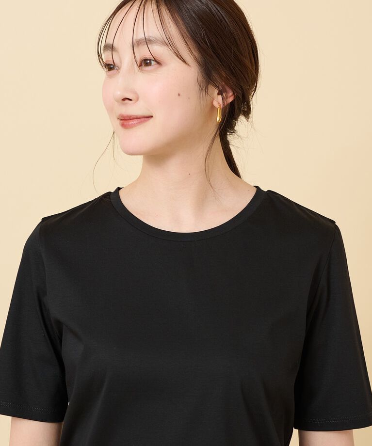 UNTITLED「【接触冷感／抗菌防臭／洗える】アイスクリアコットン インナーTシャツ」|Tシャツ・カットソー|