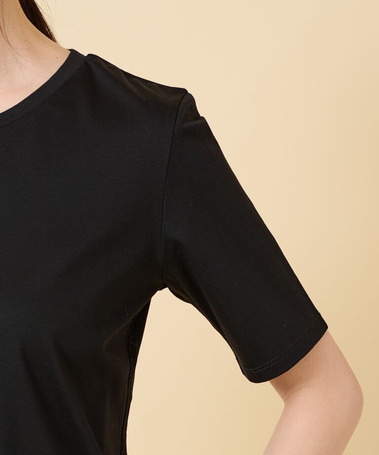 UNTITLED「【接触冷感／抗菌防臭／洗える】アイスクリアコットン インナーTシャツ」|Tシャツ・カットソー|
