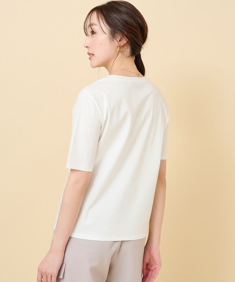 UNTITLED「【接触冷感／抗菌防臭／洗える】アイスクリアコットン インナーTシャツ」|Tシャツ・カットソー|