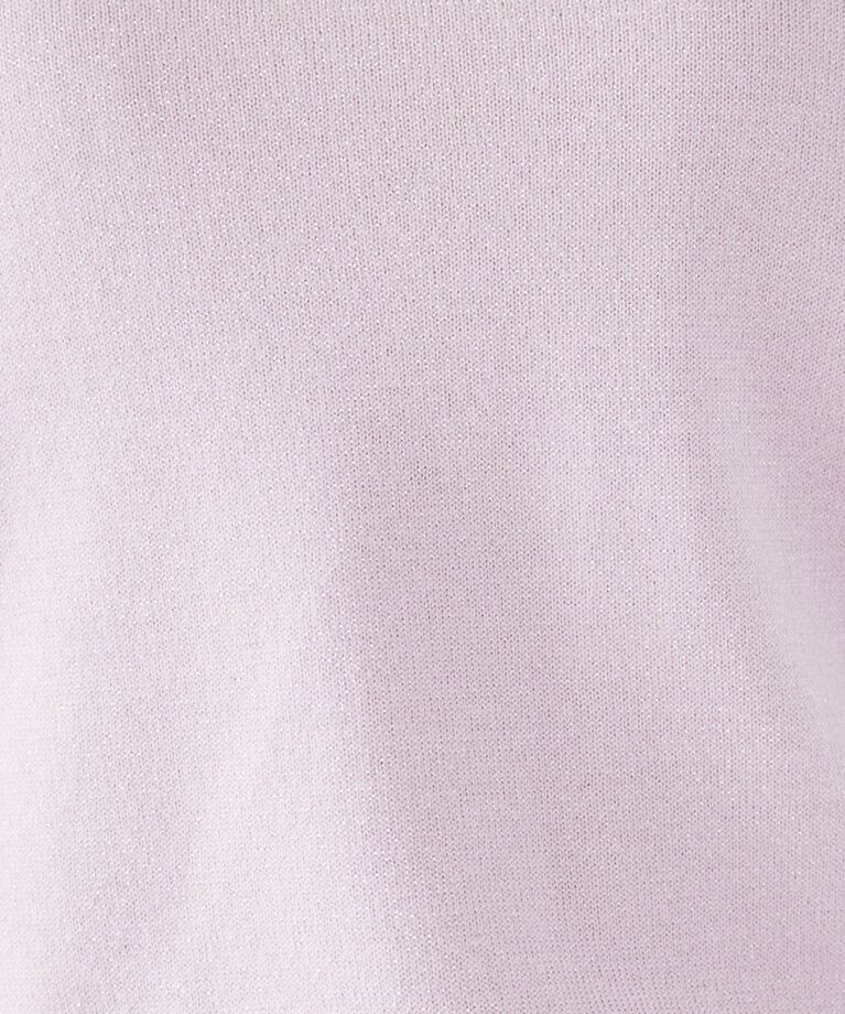 UNTITLED「【ラメ感/薄手/すっきり丈】ウールアクリル混 ラメプルオーバーニット」|ニット・セーター|