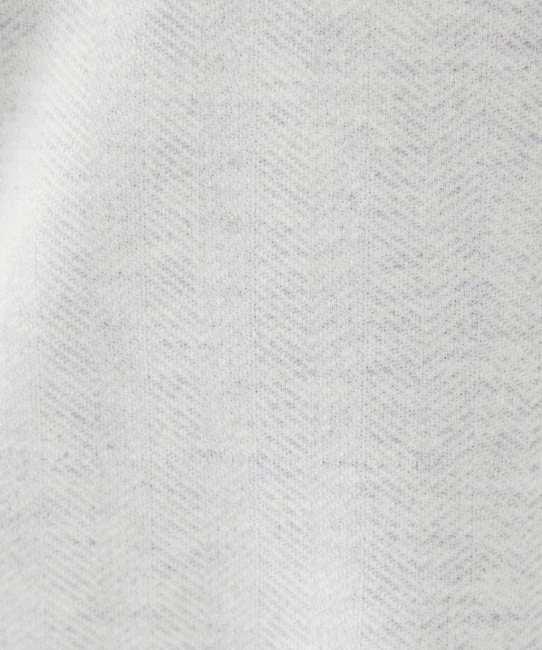 UNTITLED「【体型カバー/洗える】ヘリンボーン柄 Vネックプルオーバーニット」|ニット・セーター|