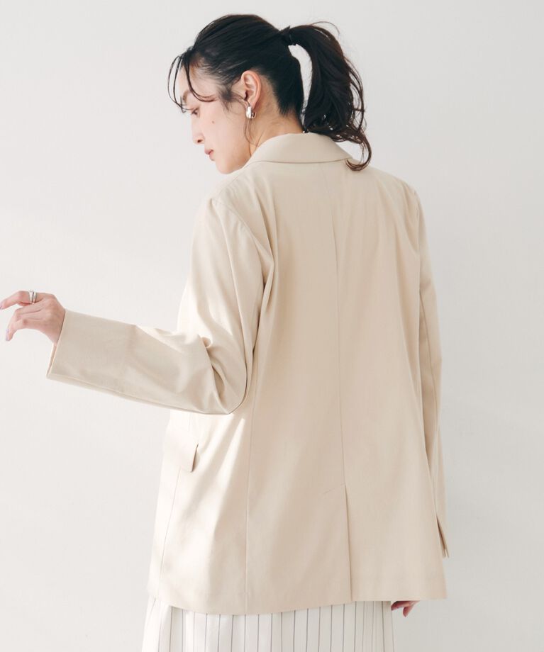 UNTITLED「【セットアップ可能／オンオフ】ラミー混 ダブルブレストジャケット」|テーラードジャケット|