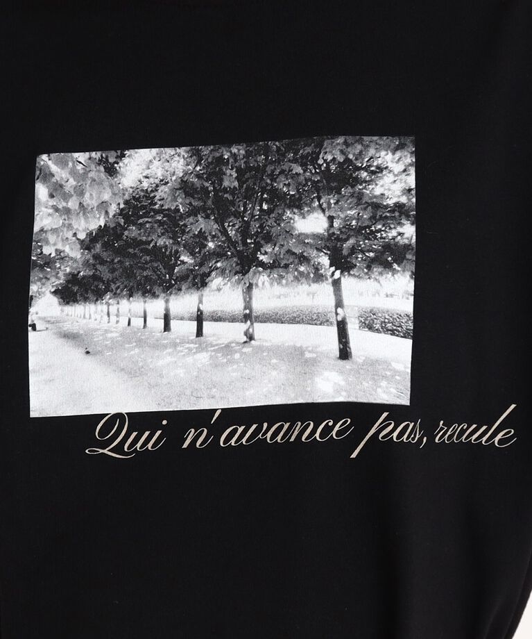 COUP DE CHANCE「【WORLD for the World】フォト&メッセージプリントTシャツ」|Tシャツ・カットソー|