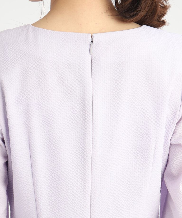 Reflect「【SALE/接触冷感／洗える】Vネックサッカーワンピース」|ワンピース|