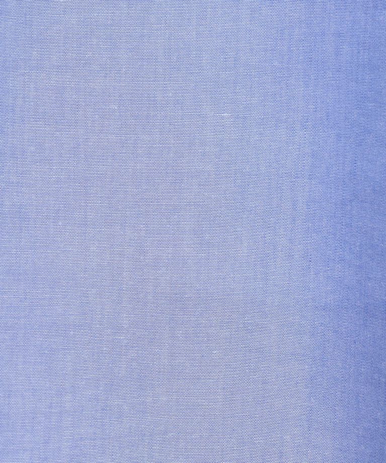 Reflect「【夏SALE／洗える】ふんわりスリーブデニム風ブラウス」|シャツ・ブラウス|