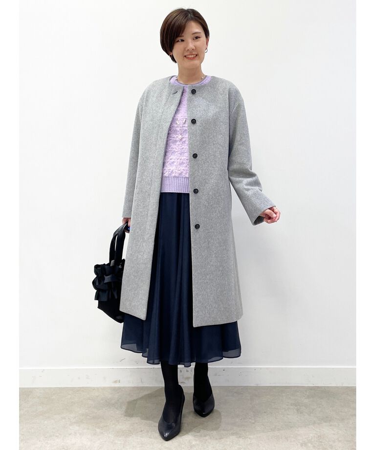 Reflect「【WEB限定カラーあり／手洗い可】フェザーヤーンニット」|ニット・セーター|