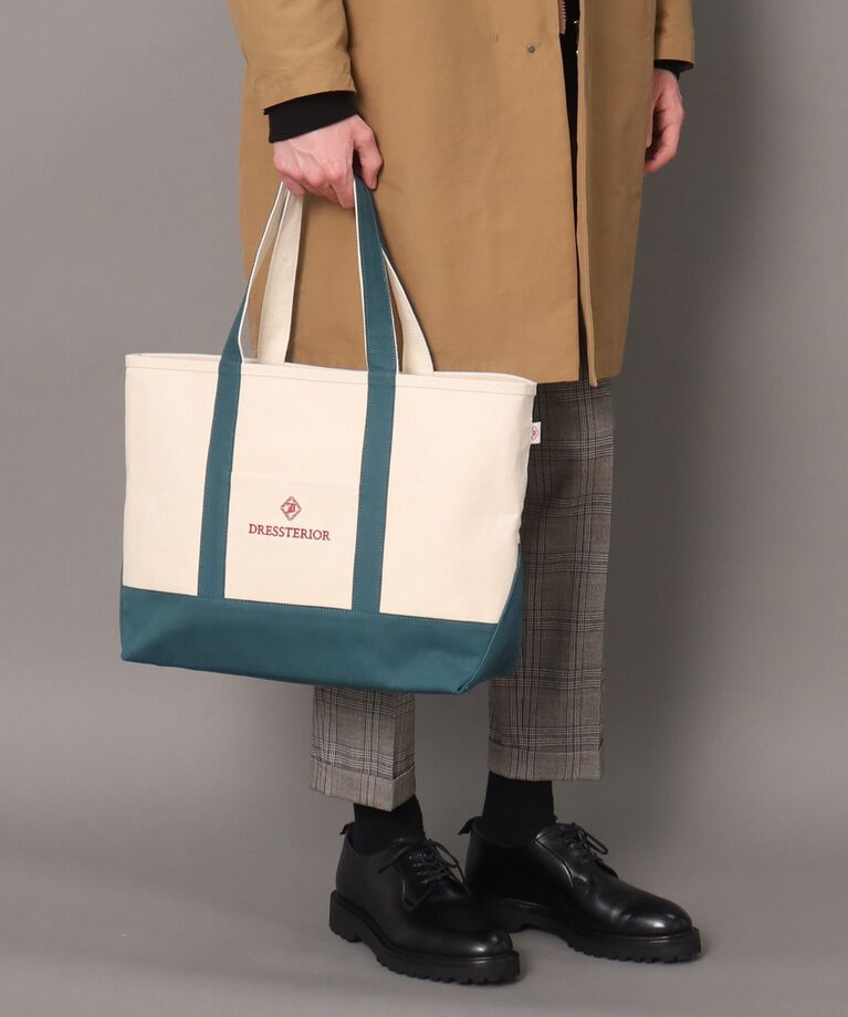 DRESSTERIOR「【CLASSY.5月号掲載】ドレステリア キャンバストートバッグ（M）」|トートバッグ|ｸﾞﾘｰﾝ(022)