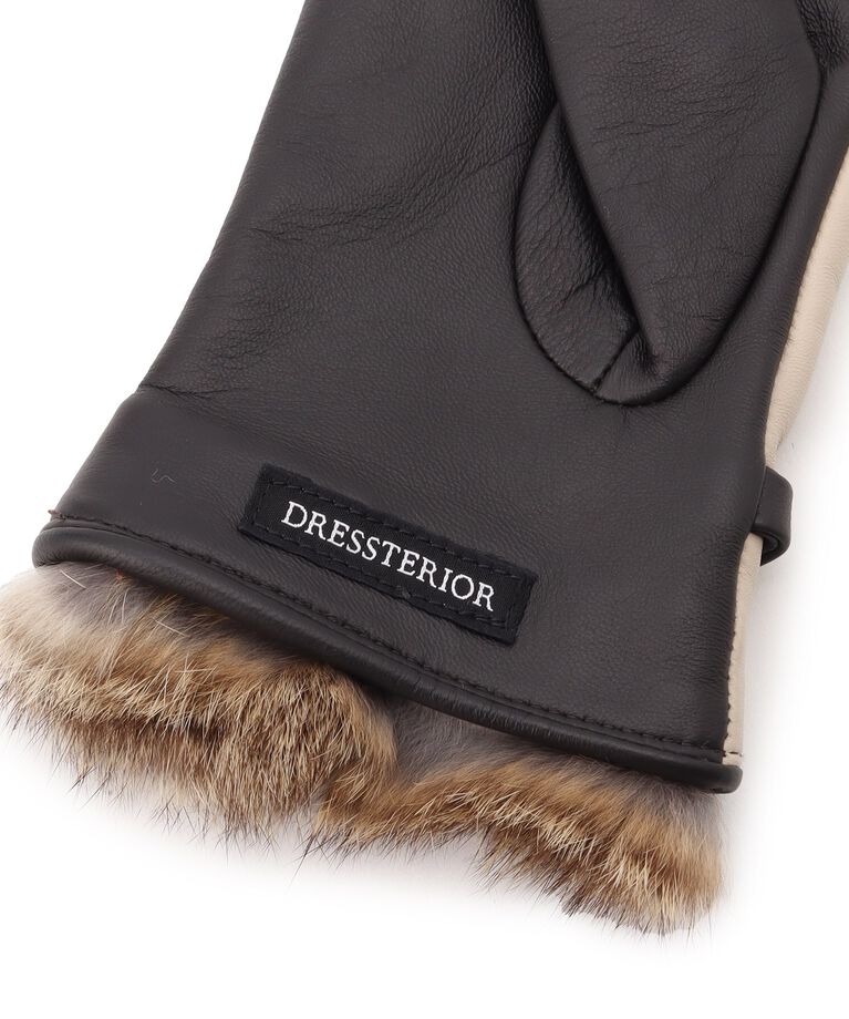 DRESSTERIOR「【スマホ対応】羊革スマートグローブ」|手袋|