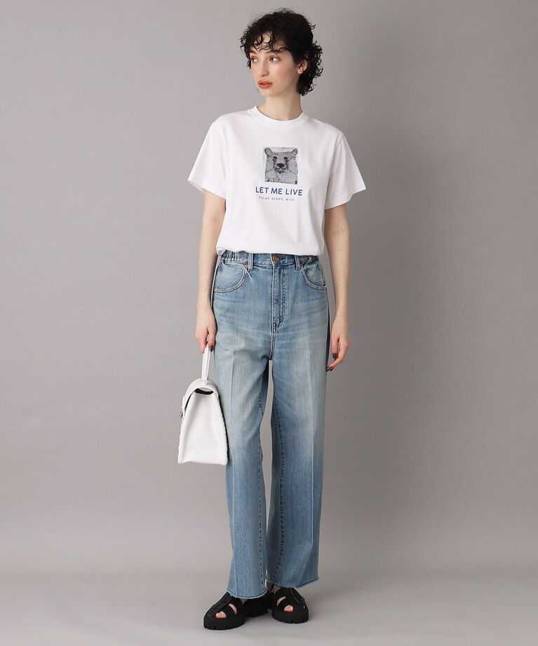 DRESSTERIOR「ANGE IN DISGUISE （アンジ イン ディスガイズ）【別注カラーあり】しろくまTシャツ」|Tシャツ・カットソー|