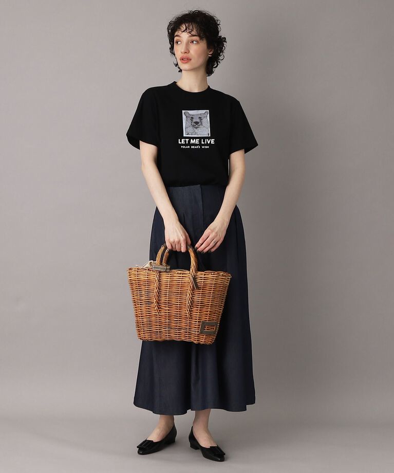 DRESSTERIOR「ANGE IN DISGUISE （アンジ イン ディスガイズ）【別注カラーあり】しろくまTシャツ」|Tシャツ・カットソー|