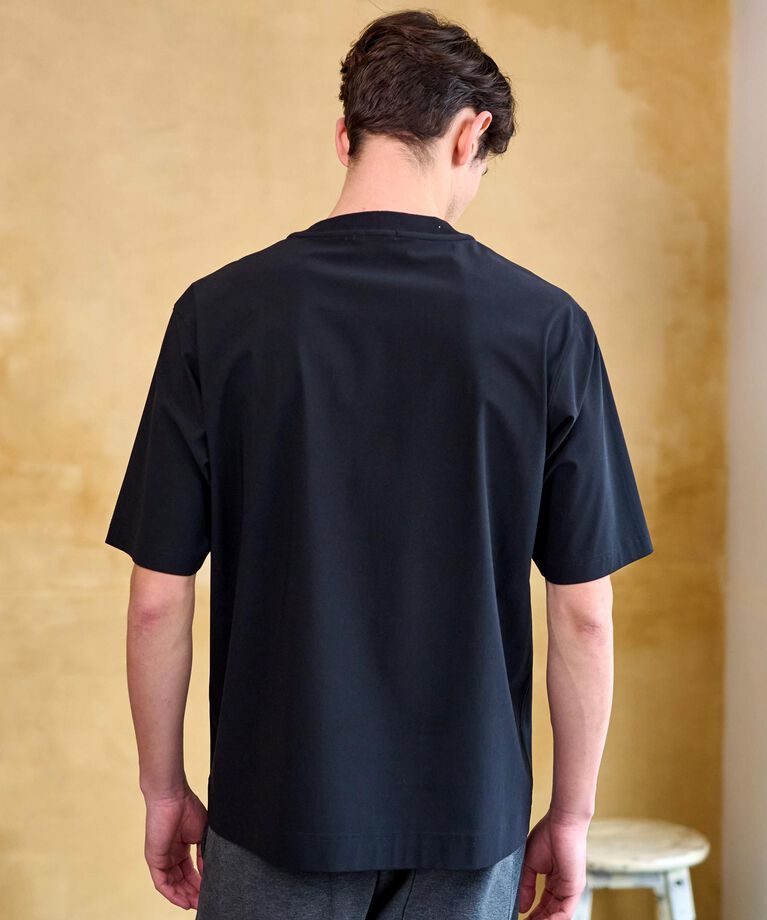 DRESSTERIOR「【接触冷感】ハイストレッチ トリコットポケットTシャツ」|Tシャツ・カットソー|