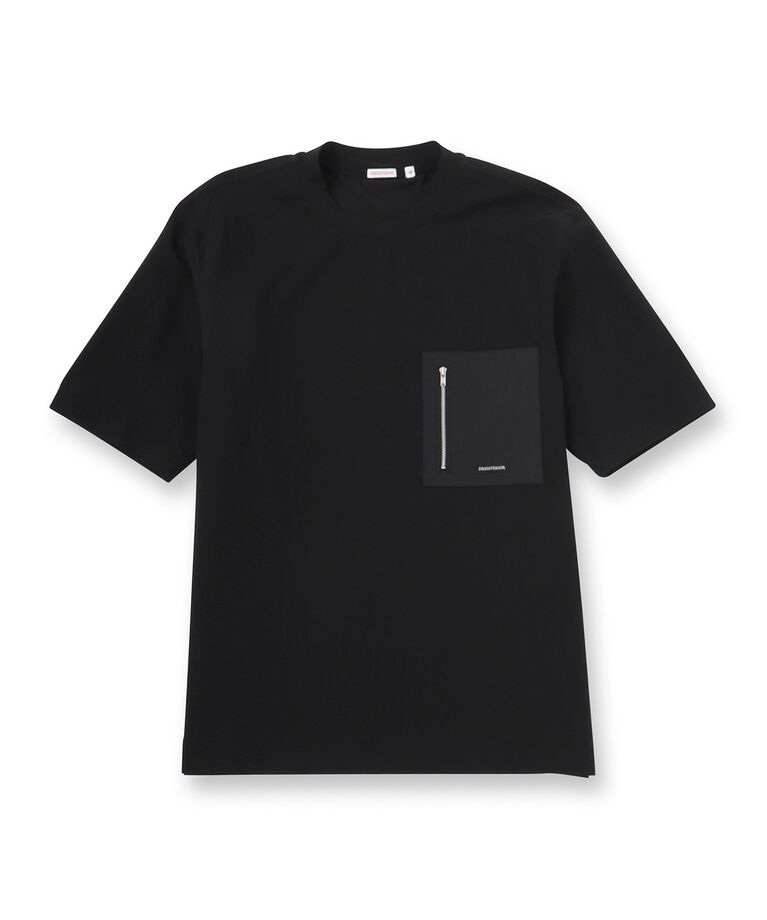 DRESSTERIOR「【接触冷感】ハイストレッチ トリコットポケットTシャツ」|Tシャツ・カットソー|