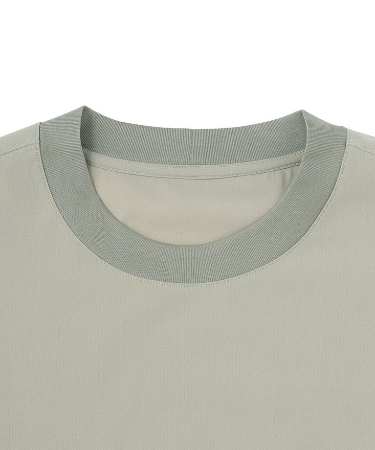 DRESSTERIOR「【接触冷感】ハイストレッチ トリコットポケットTシャツ」|Tシャツ・カットソー|