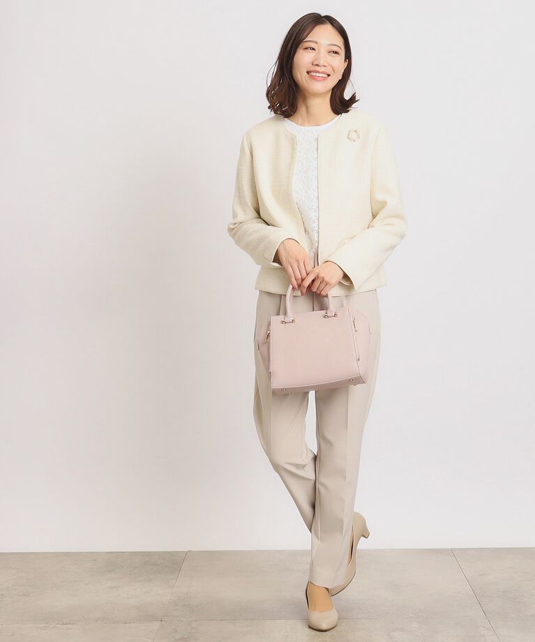 grove「雑誌掲載【人間工学/セレモニー/お仕事】縦Zipバーハンドル2WAYトート」|ショルダー・メッセンジャー|